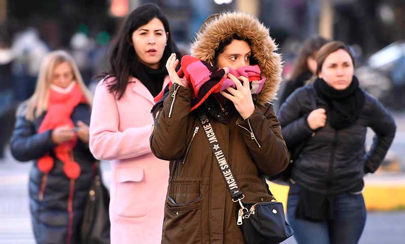 Once provincias registraron temperaturas bajo cero esta mañana