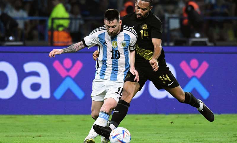 Con Messi, Argentina juega su primer partido en la gira por Asia