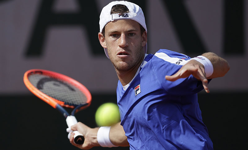 Schwartzman perdió con Tsitsipas y se despidió de Roland Garros