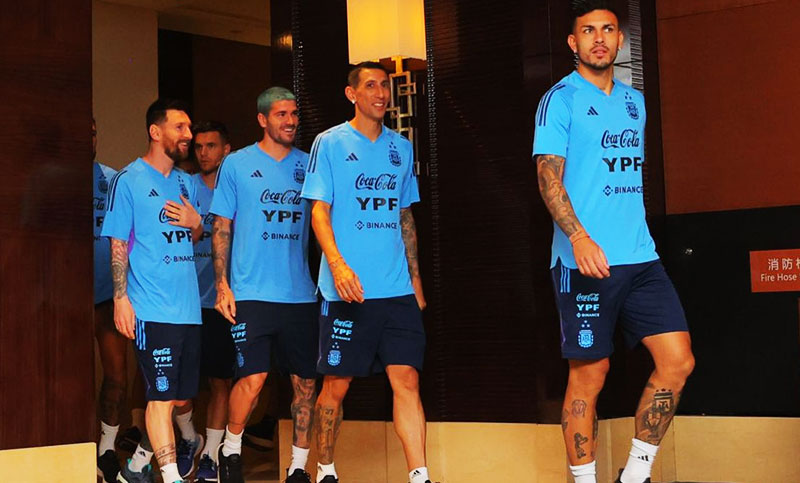 Argentina se entrenó pensando en los amistosos de la fecha Fifa