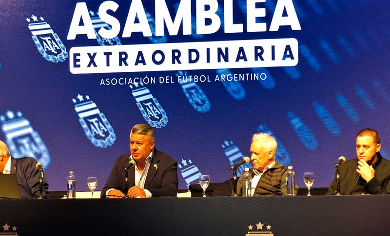 En Asamblea, la AFA decidió que sólo habrá dos descensos en la Liga