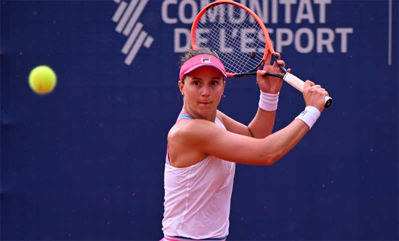 La rosarina Podoroska cayó en semifinales en Valencia