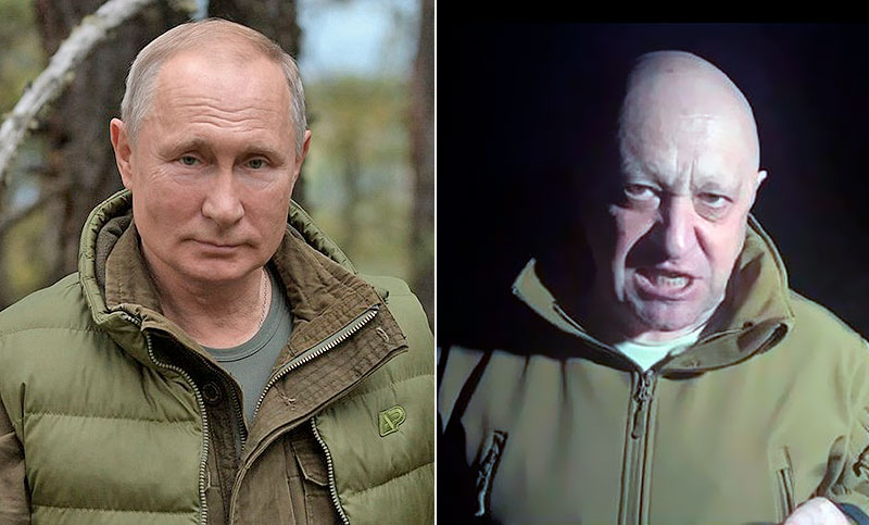 Putin había ordenado «aniquilar» a Prigozhin y Lukashenko lo convenció de que no lo haga