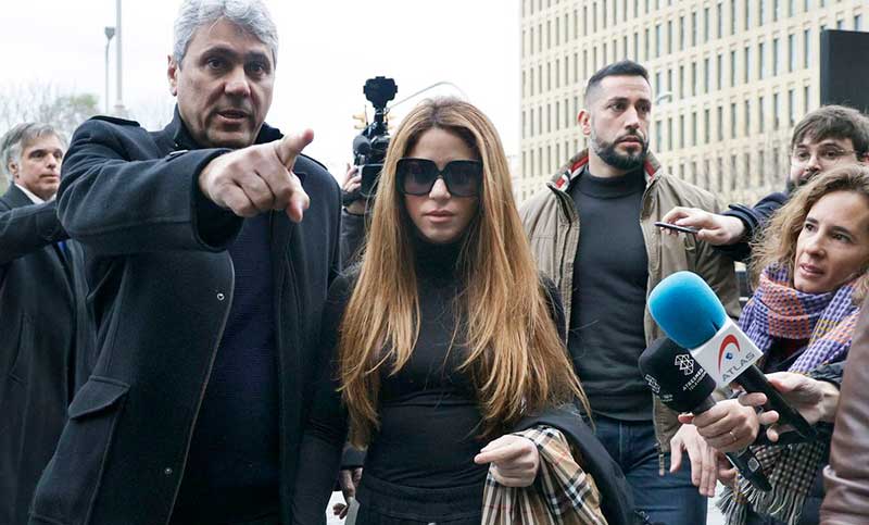 Shakira declaró en España por la causa de la deuda en Hacienda