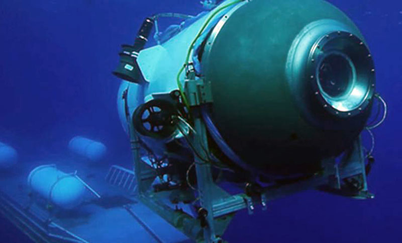 Fallecieron los tripulantes que viajaban en submarino para visitar los restos del Titanic