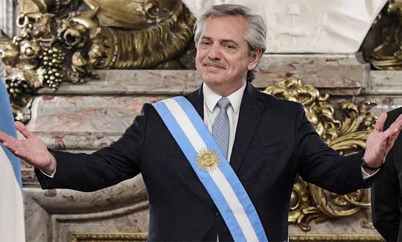 Alberto Fernández: «Recorrí el país, desde La Quiaca hasta la Antártida, llevando obras a cada rincón»