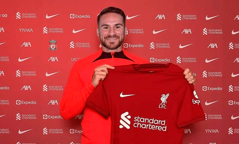 Alexis Mac Allister será nuevo jugador de Liverpool