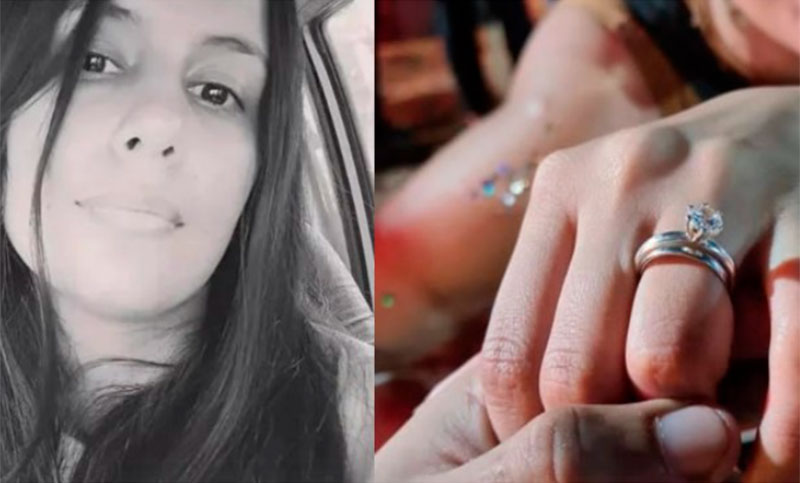 Habrían encontrado el anillo de compromiso de Cecilia entre los objetos quemados