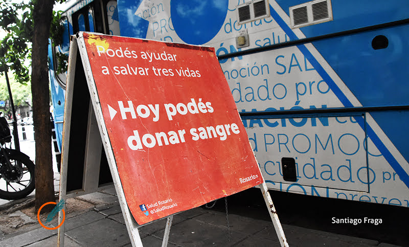 Realizan colectas de sangre en cuatro ciudades santafesinas