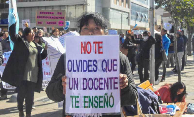 Paro docente en Jujuy: los gremios anunciaron plan de lucha para toda la semana
