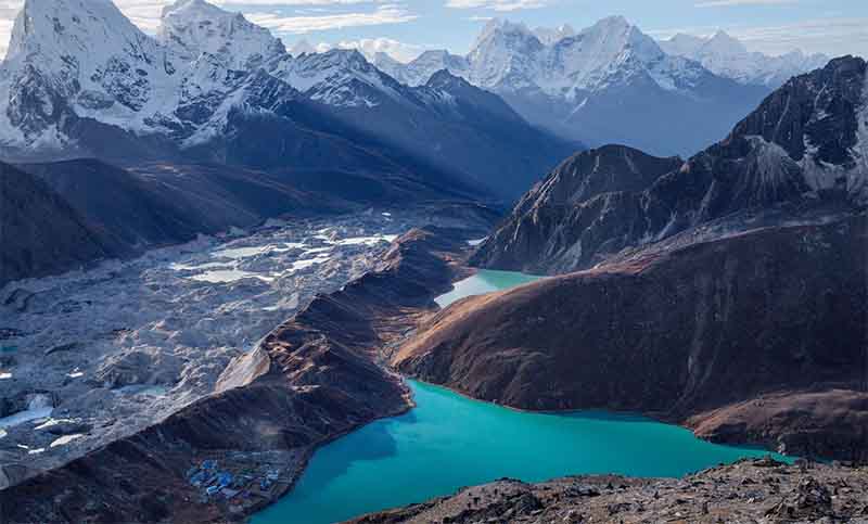 Los glaciares del Himalaya se derriten más rápido que nunca por el cambio climático