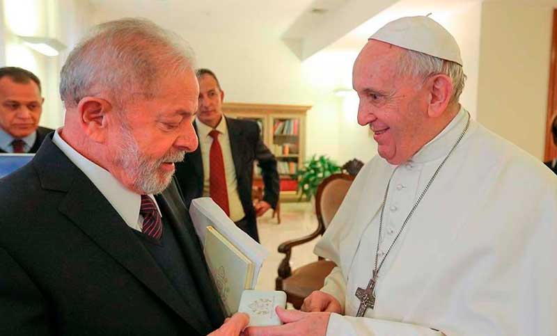 Lula invitará a Francisco a visitar Brasil en octubre