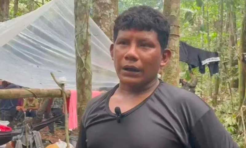 El padre de los niños rescatados en la selva colombiana denunció amenazas de las Farc