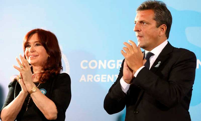 Tras el cierre de listas, Cristina compartirá acto con Sergio Massa en Aeroparque