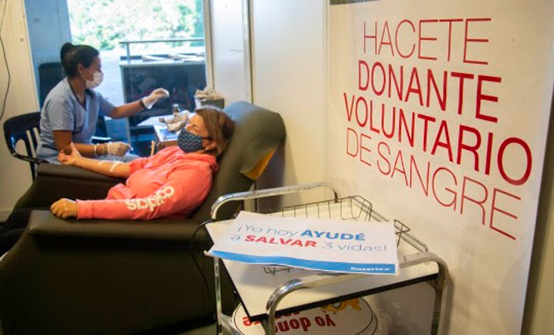 Día Mundial del Donante de Sangre: convocan a voluntarios