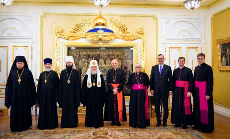 Un enviado papal a Rusia fue en busca de identificar caminos de paz