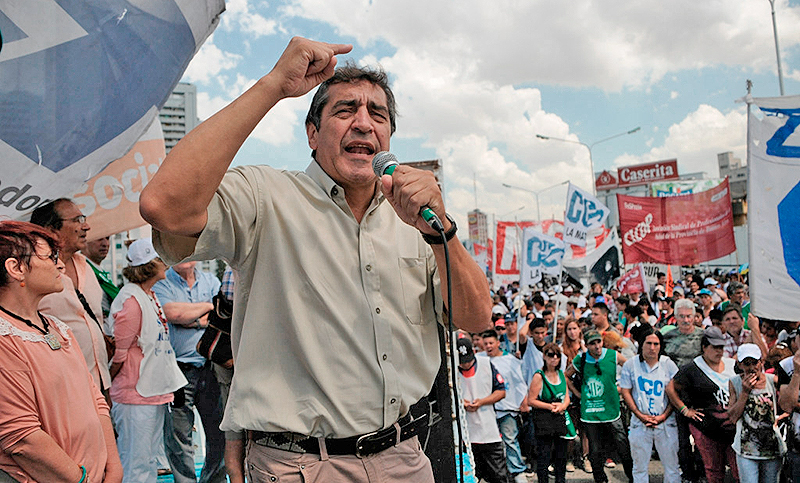 Godoy, de la CTA Autónoma, advirtió que por la deuda con el FMI «quedan atrás los trabajadores»