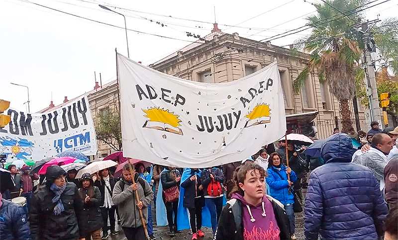 Nueva marcha en Jujuy contra la reforma y para exigir la libertad de detenidos en Humahuaca
