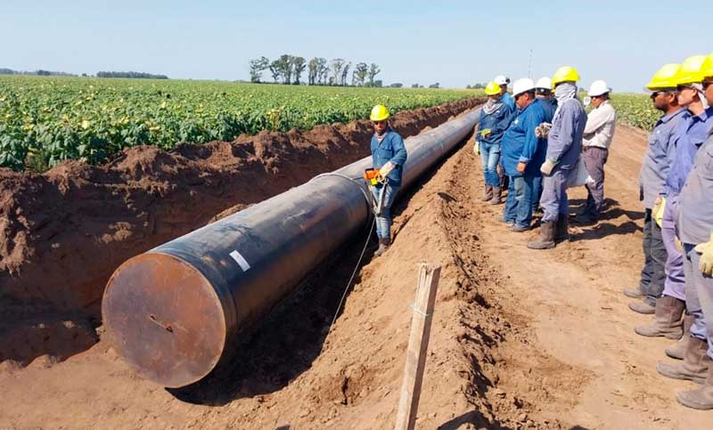 Trabajadores de gas natural destacaron el potencial del Gasoducto Néstor Kirchner en el país y la región