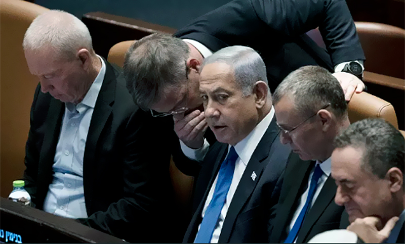 El Parlamento israelí aprobó una polémica cláusula de la reforma judicial de Netanyahu