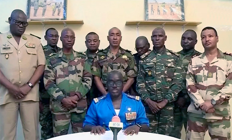 Los militares que dieron el golpe de Estado en Níger acusan a Francia de intervencionismo