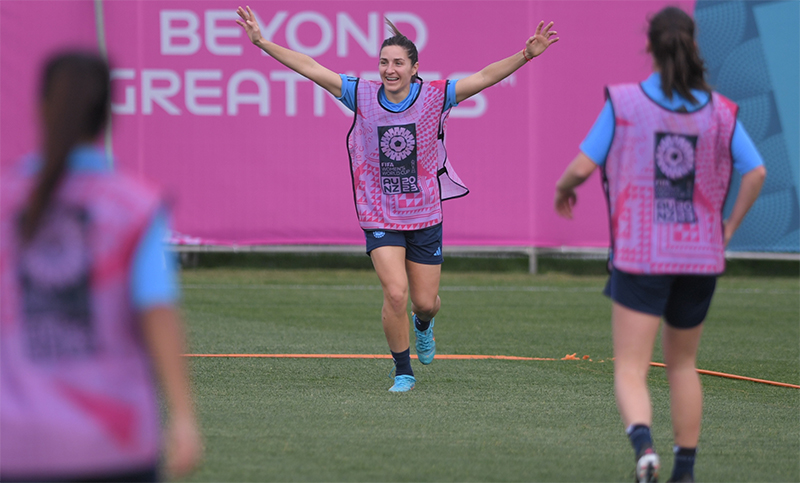 La Selección argentina calienta motores de cara al debut en el Mundial Femenino de Auckland