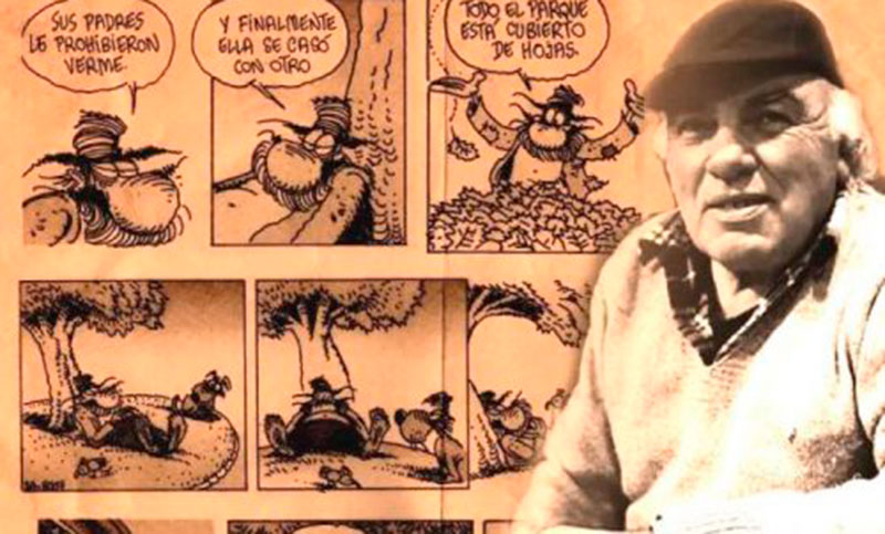 Falleció Tabaré, el humorista gráfico y creador de «Diógenes y el linyera»