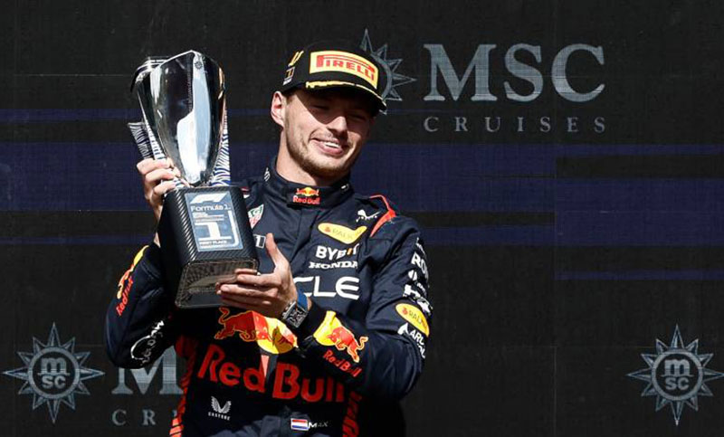 Verstappen se quedó con el Gran Premio de Bélgica y consolida su liderazgo