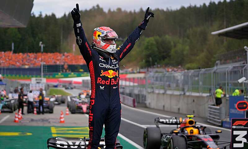 Verstappen se quedó con el Gran Premio de Austria y se afirma como líder