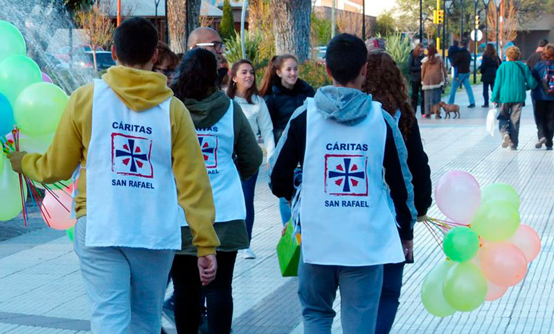 Cáritas Argentina lanzó una nueva convocatoria de voluntariado joven