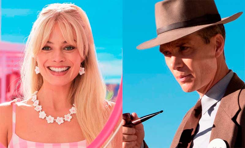 Barbie y Oppenheimer, lo más elegido en los cines mundiales durante el fin de semana