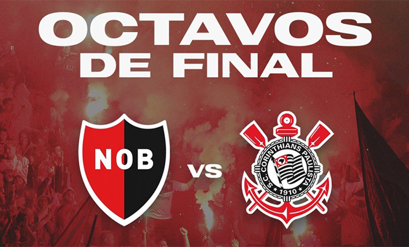 Rival definido: Newell’s enfrentará a Corinthians en los octavos de final de la Copa Sudamericana