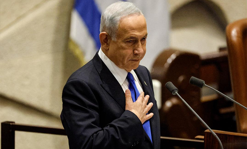 Netanyahu fue dado de alta, tras sufrir un cuadro de deshidratación