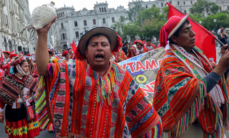 Se reiniciarán en Perú las protestas contra la presidenta Boluarte