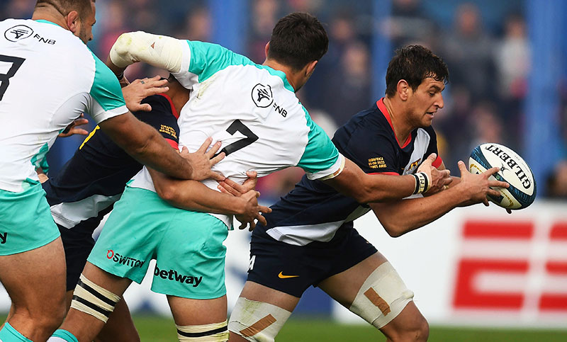 Los Pumas fueron superados por Sudáfrica