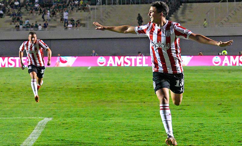 Estudiantes fue demoledor ante Goias y crece en la Sudamericana