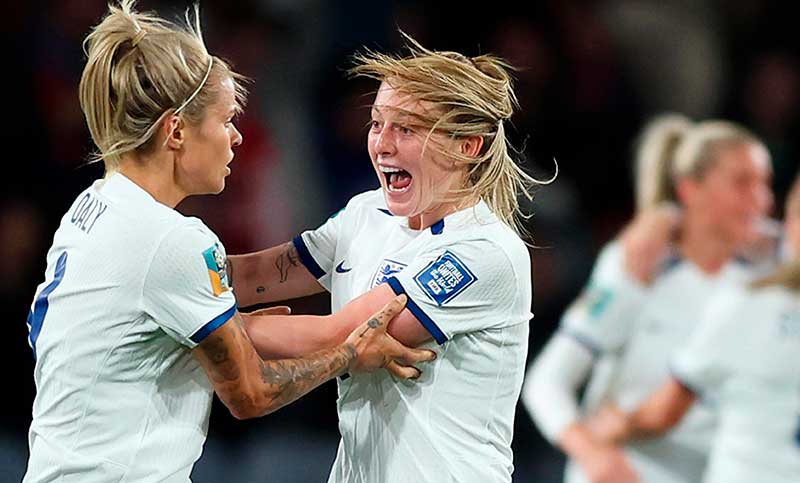 Inglaterra eliminó a Colombia y se clasificó a las semis del Mundial femenino