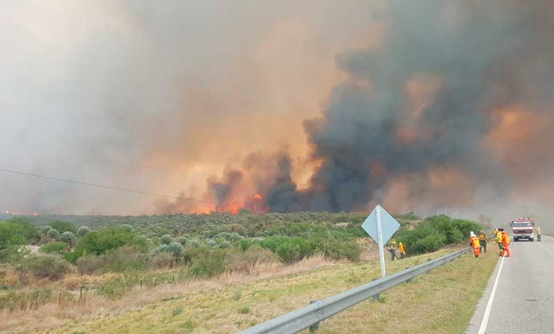 Corrientes y San Luis registran incendios forestales activos