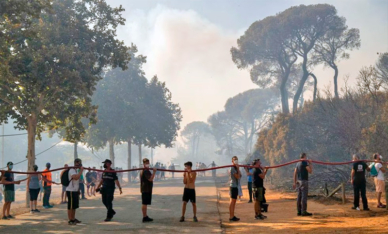 España espera una nueva ola de calor intenso después de un fin de semana de incendios