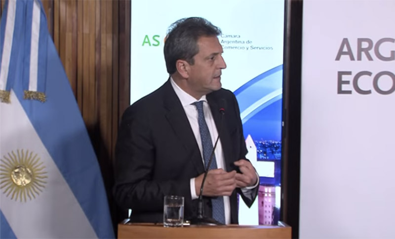 Massa habló ante empresarios: «Les pido que defiendan su actividad y sus mercados»