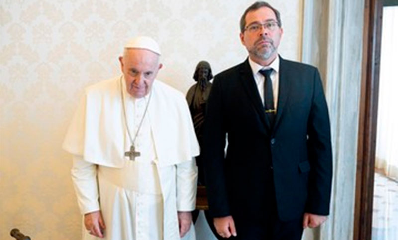 Con Ucrania en agenda, Francisco recibió al máximo jefe militar de Estados Unidos