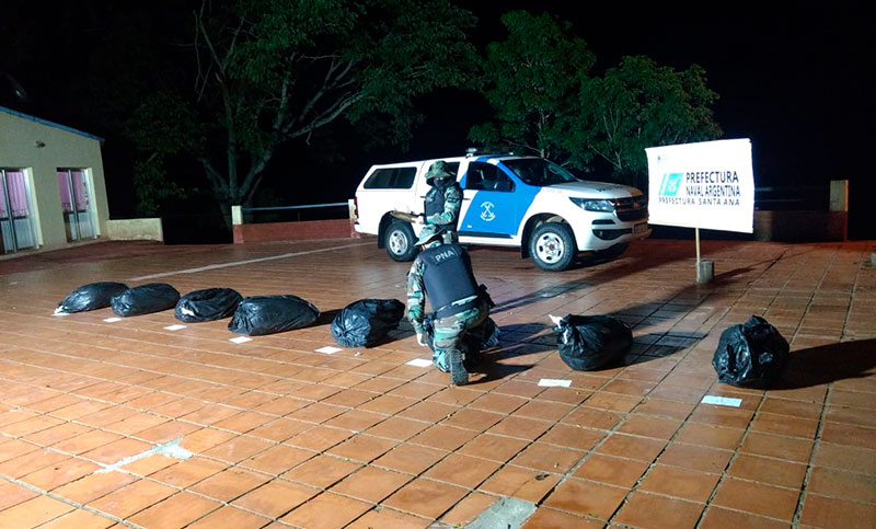 Incautaron más de 400 kilos de marihuana en Misiones
