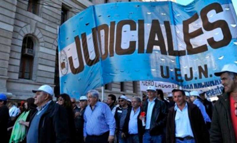 Trabajadores judiciales realizarán un paro de 36 horas en reclamo del cobro del tercer tramo de aumento salarial