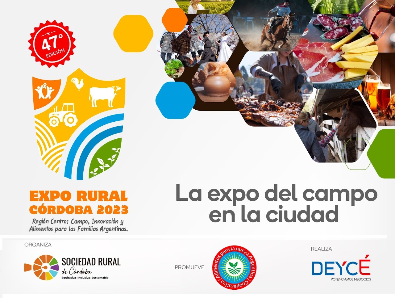 Acceso a alimentos y soberanía alimentaria, ejes de la exposición de la Sociedad Rural de Córdoba