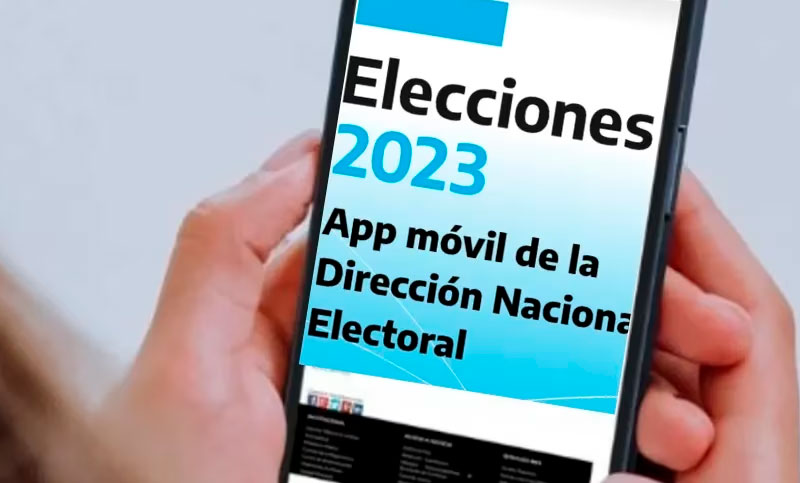Cómo descargar la aplicación para seguir desde el celular el recuento de las elecciones de este domingo