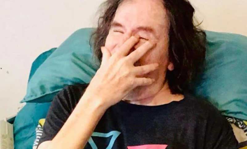 Charly García fue dado de alta y se encuentra en su casa