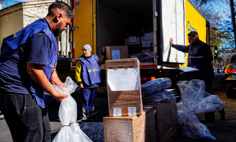 PASO 2023: todas las cifras del complejo dispositivo logístico del Correo Argentino