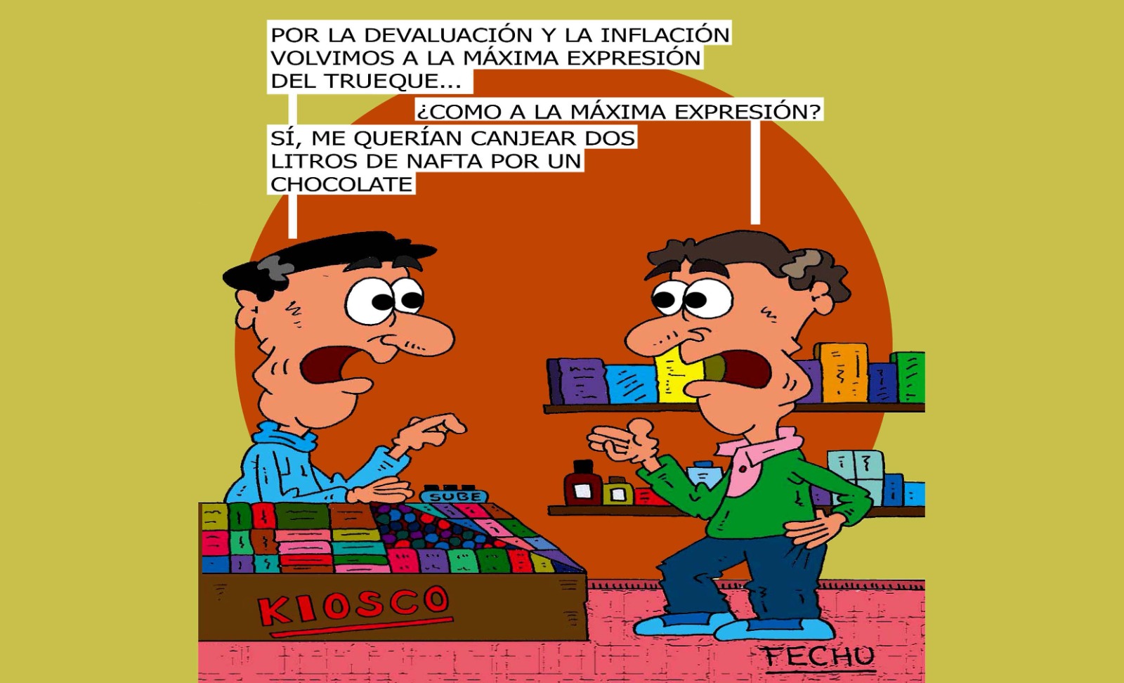 ¡Maldita devaluación!