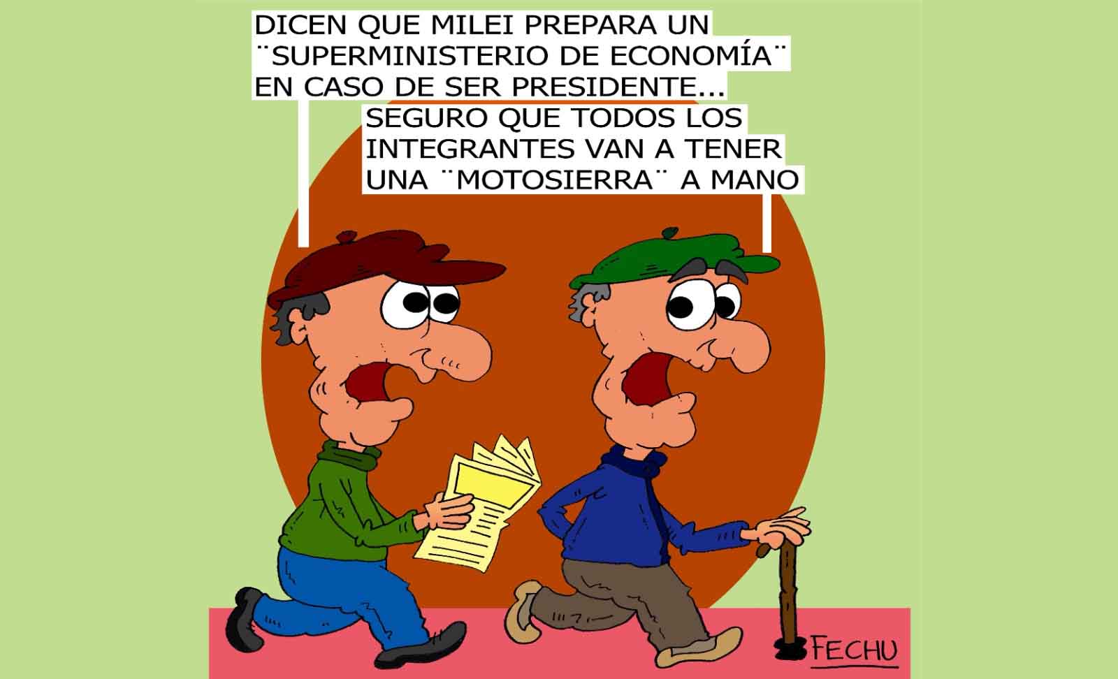Motosierra a la economía