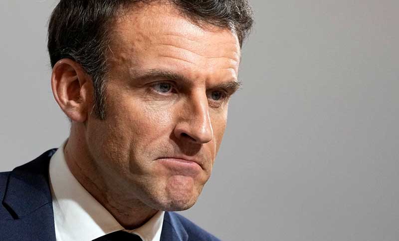 Macron convocó a líderes de partidos con representación parlamentaria para salir del bloqueo político